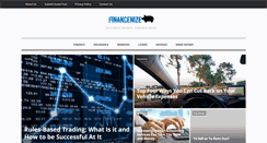 Desktop Screenshot of financenize.com